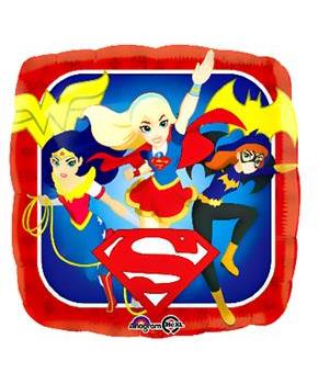 DC Super Hero Girls Theme Foil Balloon