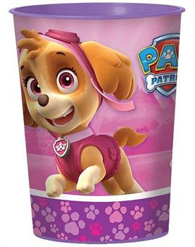 Pink Paw Patrol Girl 16oz Favor Cup