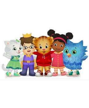 Daniel Tigers Neighboorhood Stand Up/In - 38" x 68"