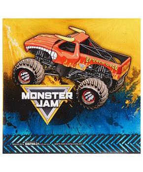 Monster Jam Lunch Napkins