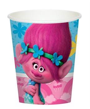 Trolls 9"oz Paper Cups 