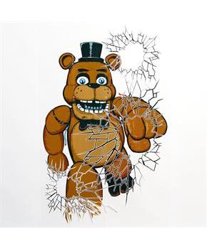 Five Nights at Freddy's Window Clings