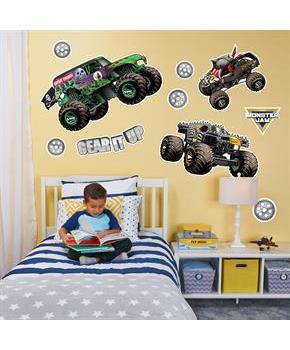 Monster Jam Large Wall Decal