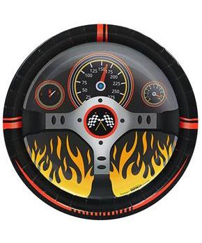 Racecar Racing Party Dinner Plates 