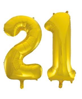 Jumbo Gold Foil Balloons-21