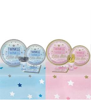 Twinkle Twinkle Little Star Pink and Blue Party Pack (16)