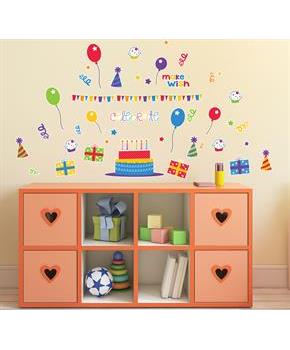 Birthday Party Small Wall Decal