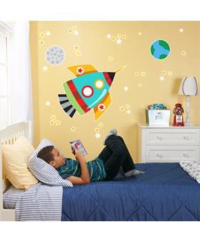 Rocket Giant Wall Decal