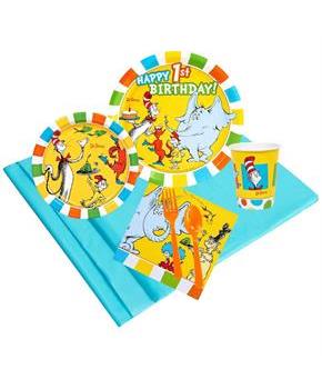 Dr Seuss 1st Birthday 24 Guest Party Pack