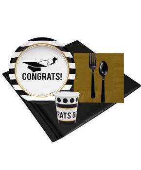 Graduation Party 8 Guest Party Pack