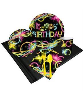 Glow Party 24 Guest Party Pack