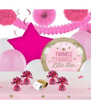 winkle Twinkle Little Star Pink Deco Kit
