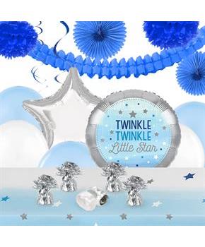 Twinkle Twinkle Little Star Blue Deco Kit
