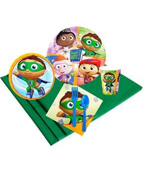 Super Why 24 Guest Party Pack