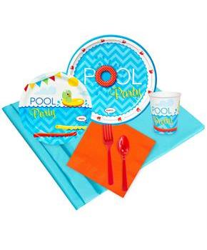 Splashin Pool Party 24 Guest Party Pack