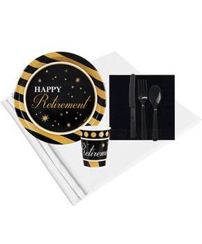 Officially Retired 8 Guest Party Pack