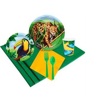 Jungle Party 24 Guest Party Pack 