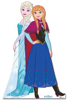 Frozen Anna and Elsa Stand Up