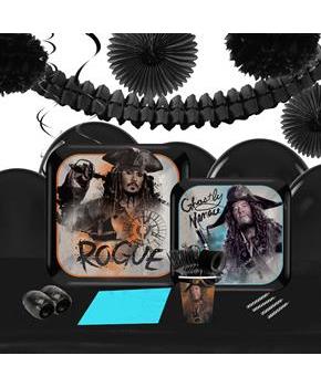 Pirates of the Caribbean 16 Guest Tableware & Deco Kit