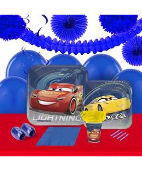 Disney Cars 3 16 Guest Tableware & Deco Kit