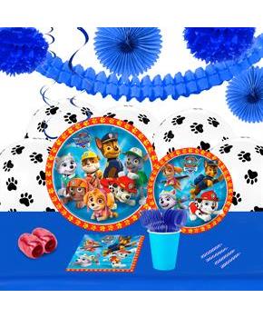 Paw Patrol Boy 16 Guest Tableware & Deco Kit
