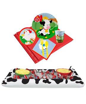 Barnyard Tableware & Cooler Kit