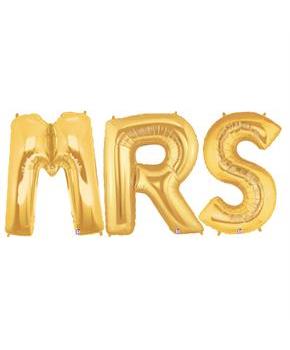 Jumbo Gold Foil Balloons-MRS