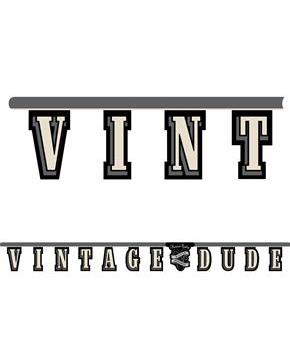 Vintage Dude Jointed Banner (1)