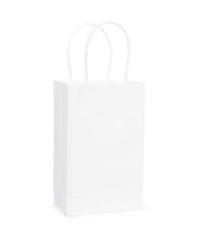 White Cub Solid Kraft Bag