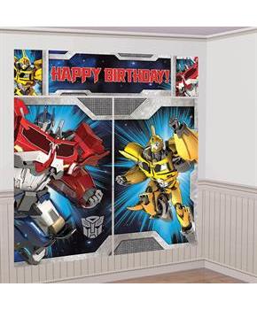Transformers Scene Setter Wall Decorating Kit