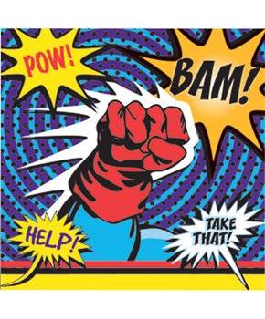 Superhero Lunch Napkins (16)