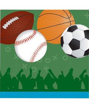 Sports Party Luncheon Napkins (16)