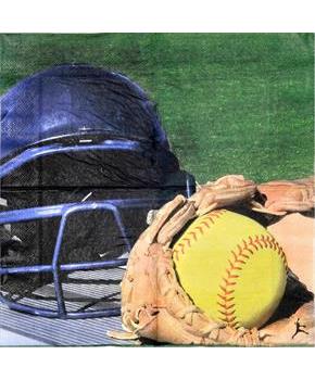 Softball Luncheon Napkins (16)