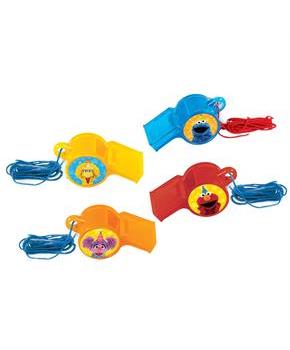 Sesame Street Whistle Favors (12)