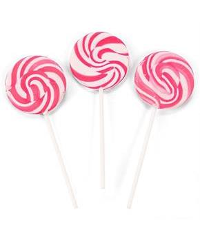 Pink Swirl 2 Lollipops (24)