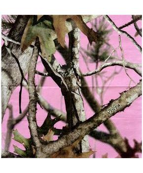 Pink Camo Luncheon Napkins 