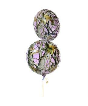 Pink Camo 18" Mylar Balloon 