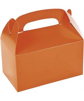Orange Treat Favor Boxes (12)