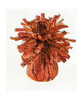 Orange Foil Balloon Weight