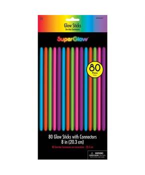 Multicolored Glow Bracelets (80)