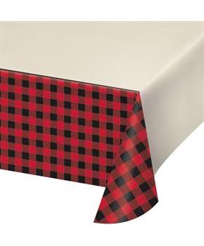 Lumberjack Plaid Table Cover