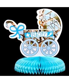 Light Blue "it's A Boy" Centerpiece (1)