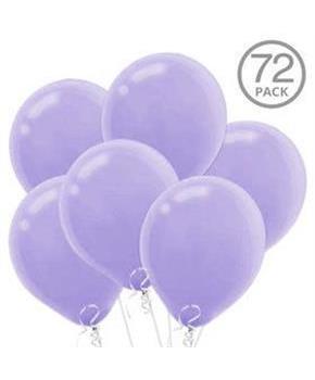 Lavender Latex Balloons (72) - PartyBell.com