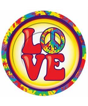 Hippie 7" Cake Plates (8)