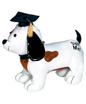 Graduation Autograph Dog