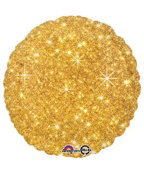 Gold Sparkle 17" Balloon