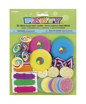 Festive Pinata Filler Favors 36pcs (1)