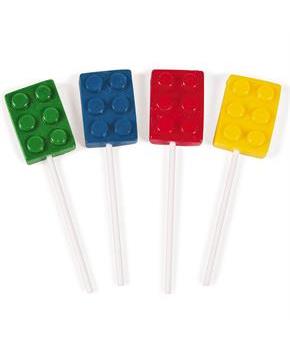 Color Brick Suckers (12)