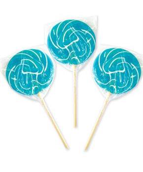 Blue Swirl 3" Lollipops (12)