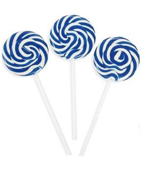 Blue Swirl 2 Lollipops (24)